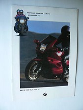 catalogue moto : BMW K 1100 RS & K 1100 LT de 1992