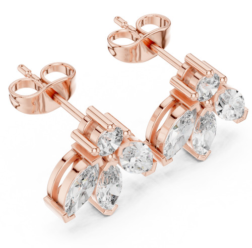 Boucles oreilles clous - d'oreilles,