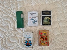 lot 6 briquets vintage Zippo et autres à restaurer
