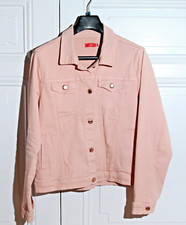 Veste en jean rose femme T40