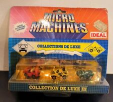 Micro Machines Collection De Luxe 3 Idéal Galoob Neuf Sous Blister Version Fr