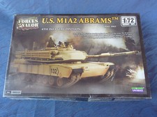 Maquette de char au 1/72: US M1A2 ABRAMS 2003 de Forces of Valor neuve en boîte.