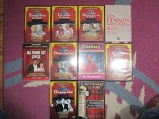 Lots De 10 DVD Pièces de  Théâtre Castaldi Evenou Leeb Darrieux Ballutin etc