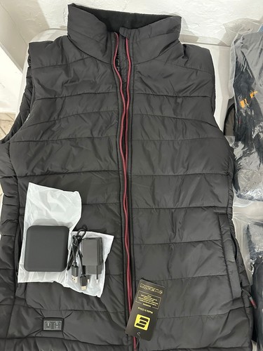 Gilet chauffant taille - l,