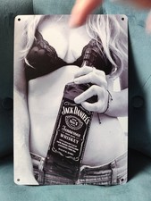 Plaque métal whisky jack - plaque,