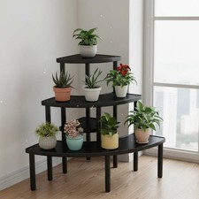 Présentoir fleurs bois - à, en