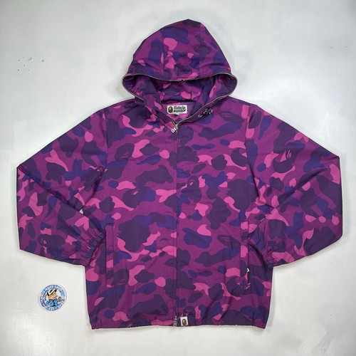 Bape purple camo full - bape,