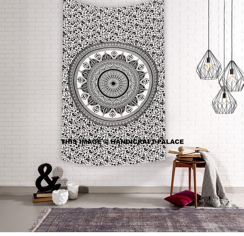 Tenture murale indienne hippie - indienne,