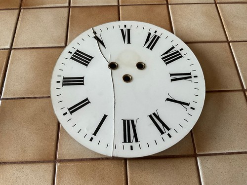 Cadran émaillé horloge