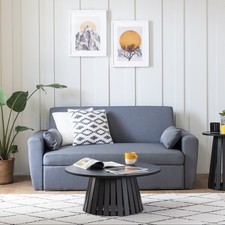 Table basse ronde 80cm style