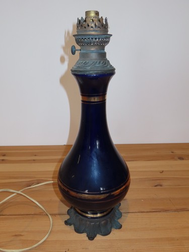 Grande lampe pétrole - lampe, à