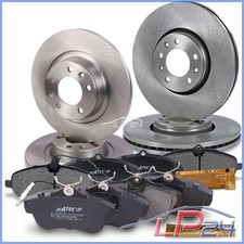 4X DISQUE+ PLAQUETTES DE FREIN AVANT+ARRIÈRE POUR FIAT SCUDO 1.6 2.07-