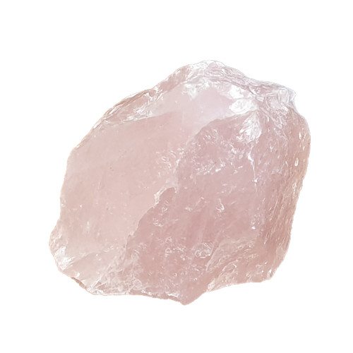 Quartz rose brut brésil - quartz,
