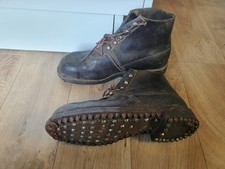 Ancien Brodequins Militaire