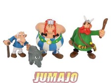 FIG176 4 figurines PVC M.D