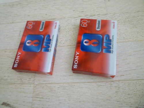 Lot sony video 8 - k7,