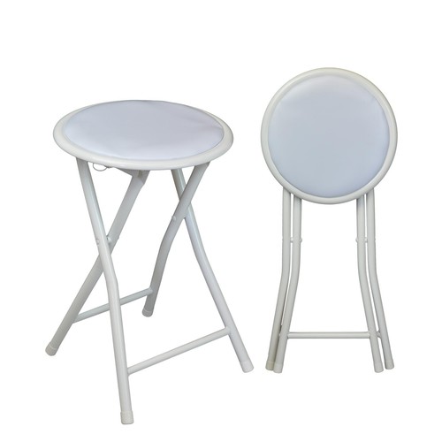 Rembourré pliant tabourets - rembourré,