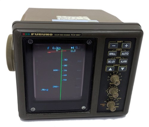 Furuno fcv 667 color video - furuno,