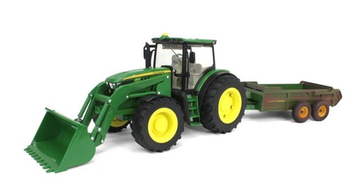 Ertl tracteur avec chargeur - -,