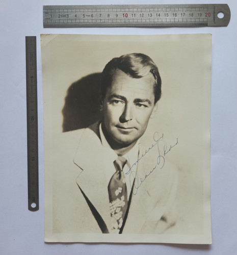 Alan ladd autographe signed - ladd,