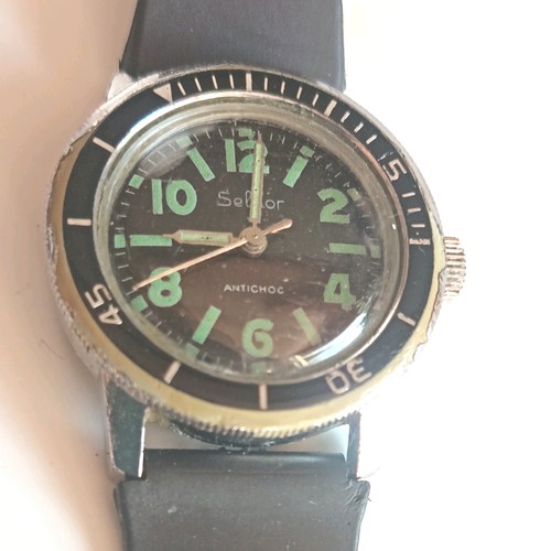 Montre plongée selhor 1960 - montre,
