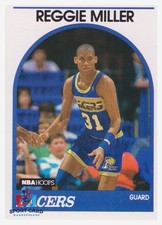 1989-90 NBA Hoops #29 Reggie Miller / Indiana Pacers