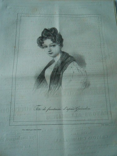 Litho 1835 une petite - 1835,