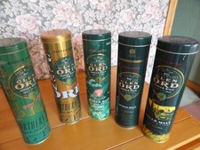 lot de 5 coffrets vide whisky marque GLEN ORD
