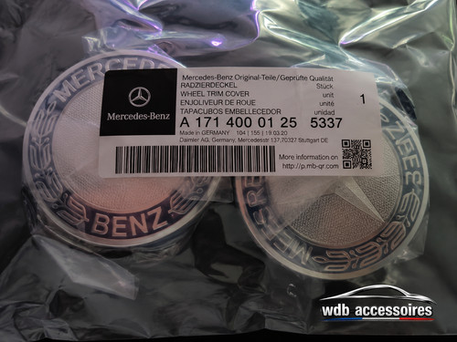 Cache moyeu mercedes - moyeu, 4