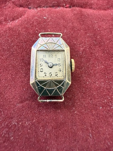 Montre art déco argent - montre,