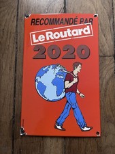 Plaque Émaillée Guide Du Routard 2020