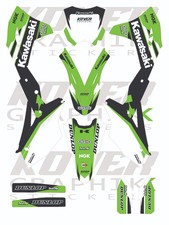 Stickers kit deco kawasaki - kit,