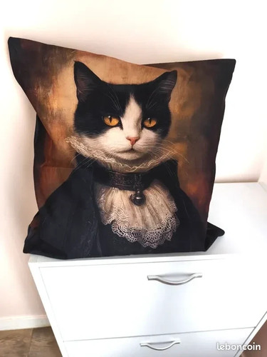 Housse coussin portrait - de,