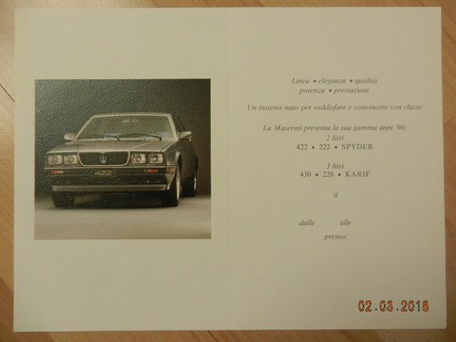 Carton invitation a - d'invitation,