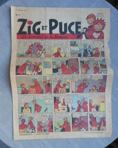Zig puce hebdomadaire - puce,