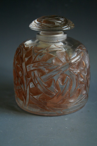 Ancien flacon parfum verre - ancien, en
