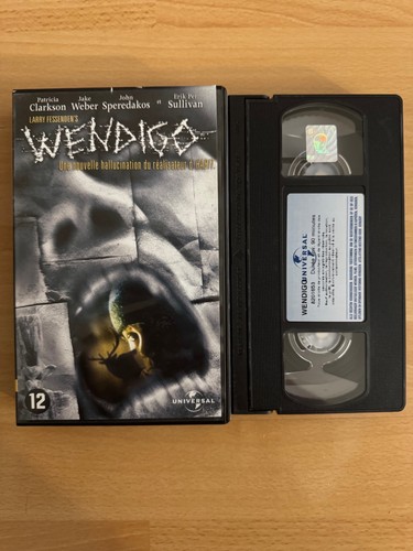 Vhs cassette video wendigo - cassette,