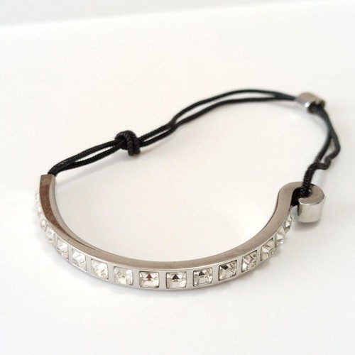 Bracelet argent cristal - argent,