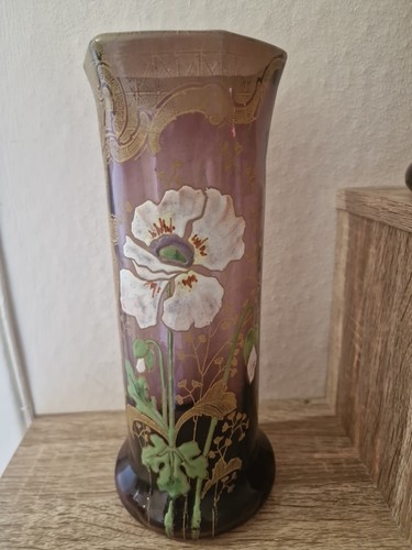 Grand vase verre - vase, legras