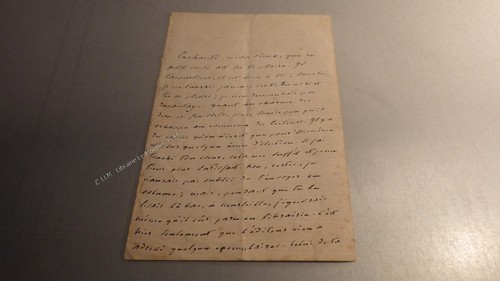 1871 lettre autographe - 1871.lettre, de