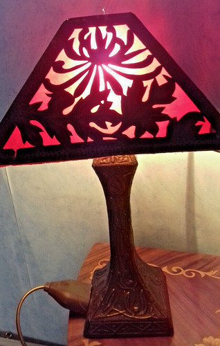 Ancienne lampe art deco - ancienne,