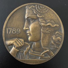 MEDAILLE EN BRONZE PAR TURIN @