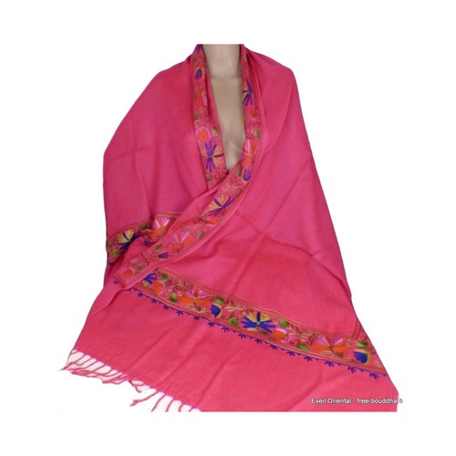 Châle pour femme rose fuschia - châle,