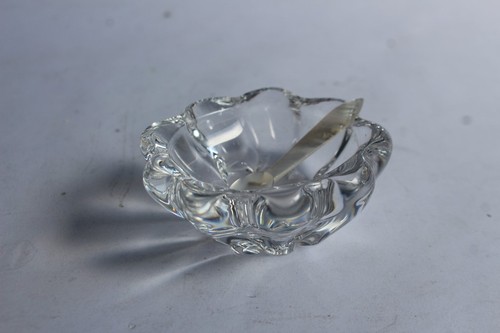 Daum salière cristal art - daum,