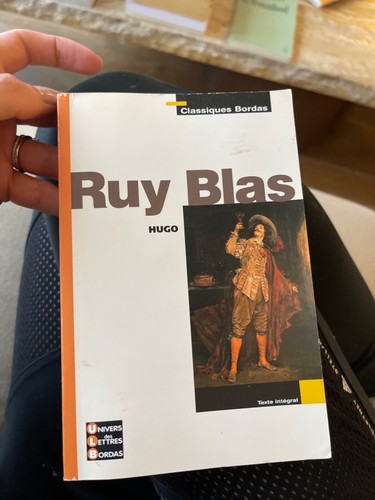 Livre ruy blas victor hugo - blas,