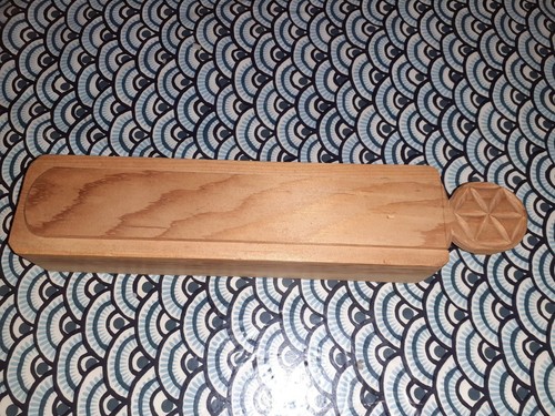Plumier bois style queyras - plumier,