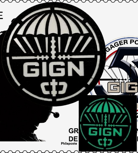 Gign ecusson groupe - -,