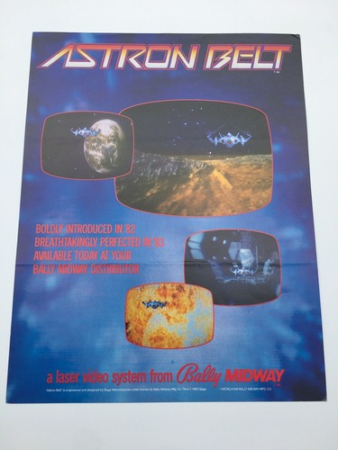 Original flyer sega astron - flyer,
