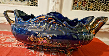 Jardiniere ceramique bleu - jardiniere,