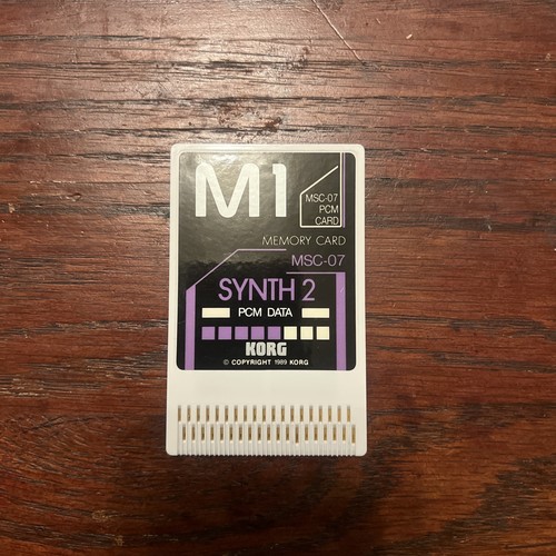 Korg synth rom - korg, 2”
